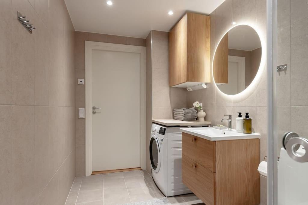 Modern Elegance I Hagastaden Daire Stokholm Dış mekan fotoğraf