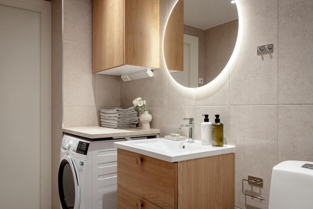 Modern Elegance I Hagastaden Daire Stokholm Dış mekan fotoğraf